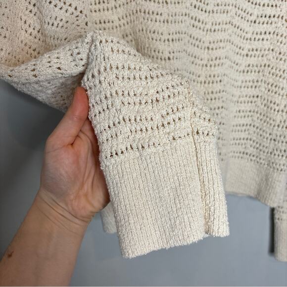 J. Crew Pointelle Crewneck Sweater - Picture 8 of 11